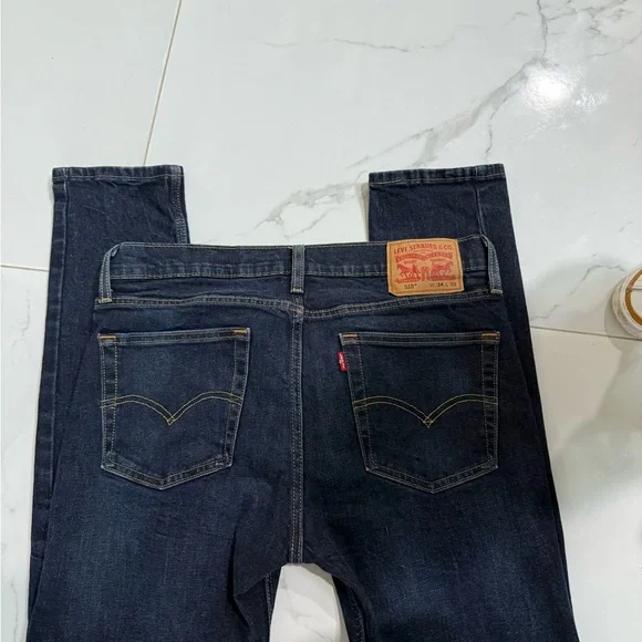 Levi’s Men's Blue Jeans Size W34 L32 - Picture 4 of 6